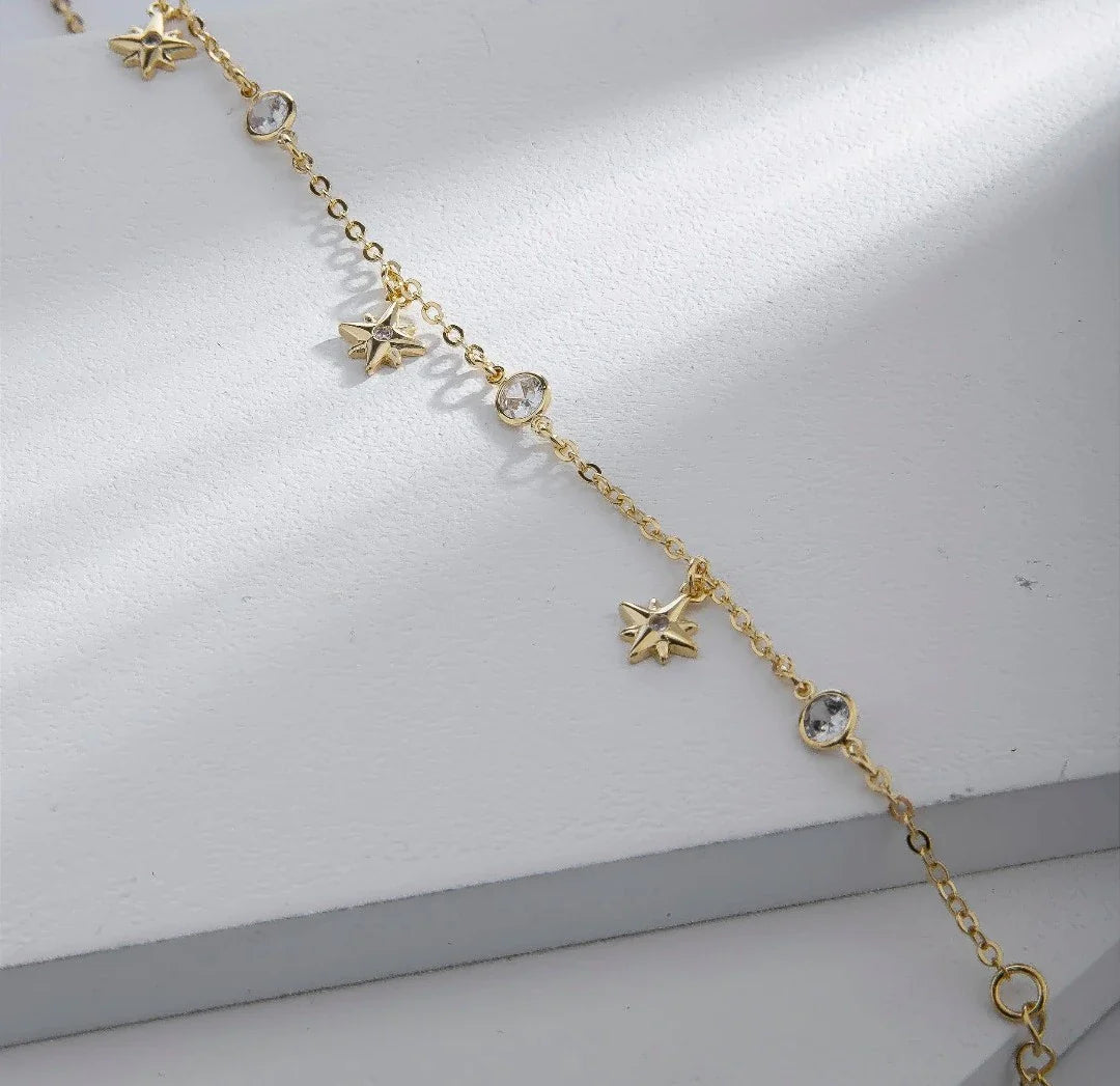 Pulseira Estrelas Pontos de Luz